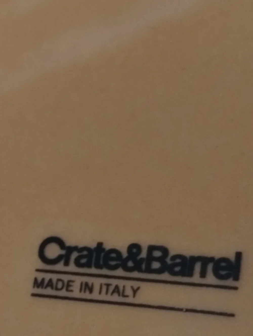 Crate&Barrel set four